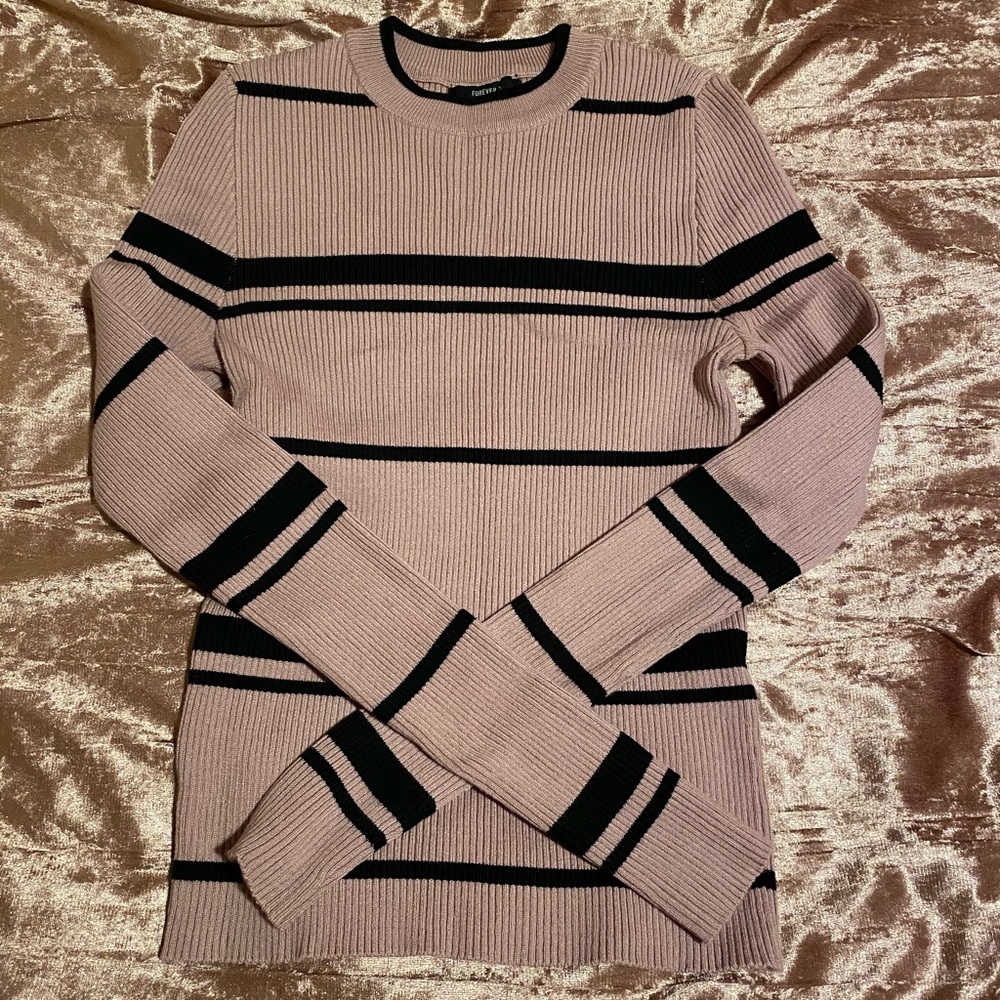 Forever 21 Rose Pink Sweater